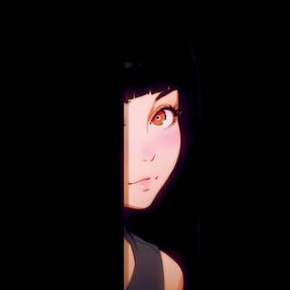 Anime girl amoled wallpaper