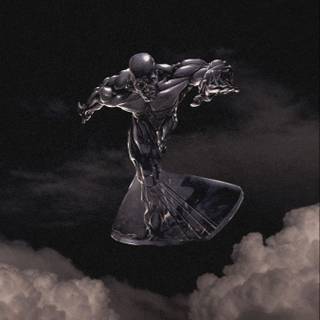Silver Surfer 4k iPhone wallpaper