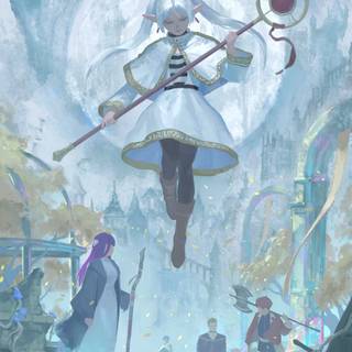 Frieren iPhone HD wallpaper