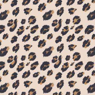 Leopard print desktop wallpaper