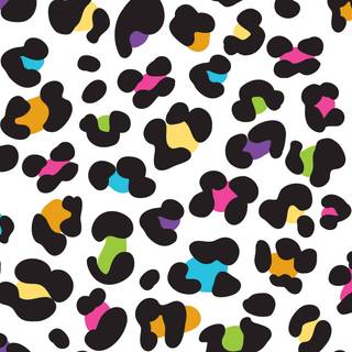 Leopard print desktop wallpaper