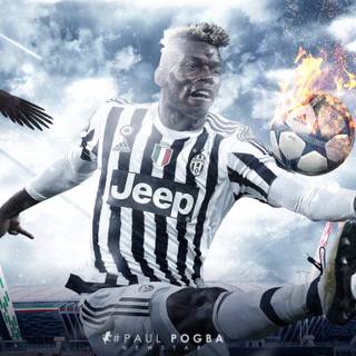 Pogba Juve desktop wallpaper