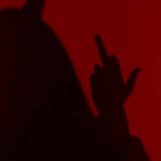 Devil shadow girl wallpaper