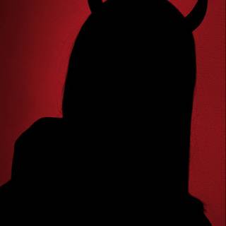 Devil shadow girl wallpaper