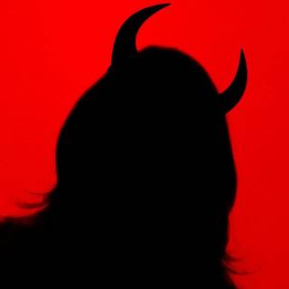 Devil shadow girl wallpaper