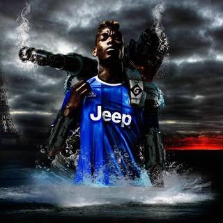 Pogba Juve desktop wallpaper