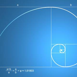 Fibonacci sequence wallpaper