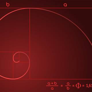 Fibonacci sequence wallpaper