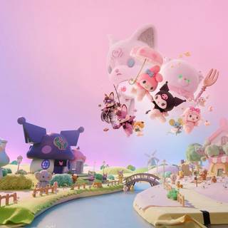 My Melody & Kuromi wallpaper