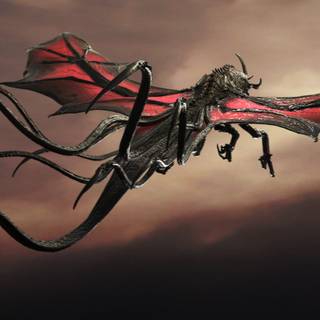 Shang Chi dragon wallpaper