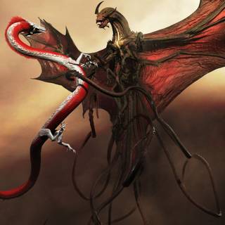 Shang Chi dragon wallpaper