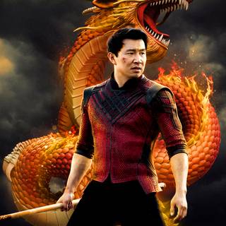Shang Chi dragon wallpaper