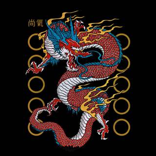 Shang Chi dragon wallpaper
