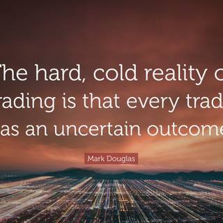 Trading quote wallpaper