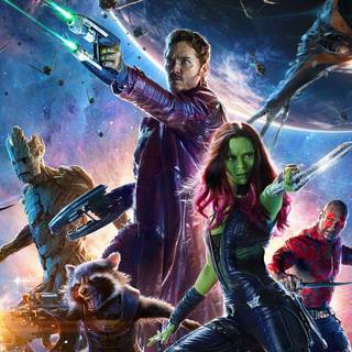 Guardians of The Galaxy poster wallpaper