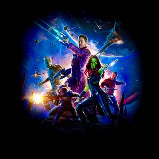 Guardians of The Galaxy poster wallpaper
