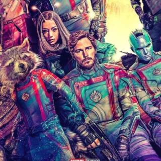 Guardians of The Galaxy poster wallpaper