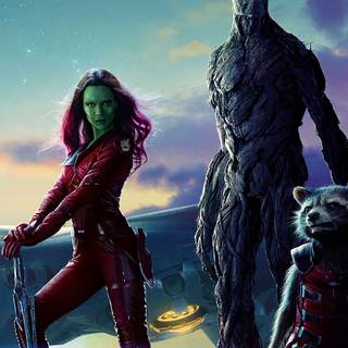 Guardians of The Galaxy poster wallpaper