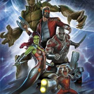 Guardians of The Galaxy poster wallpaper