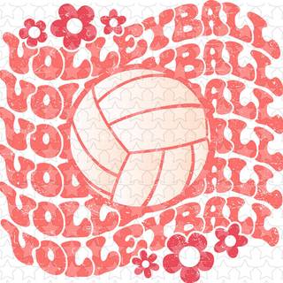 Pink volleyball wallpaper