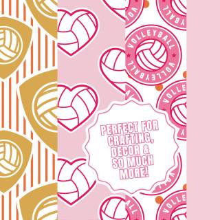 Pink volleyball wallpaper