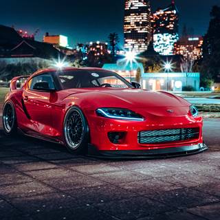 4k Supra wallpaper