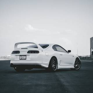 4k Supra wallpaper