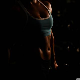 Female body wallpaper