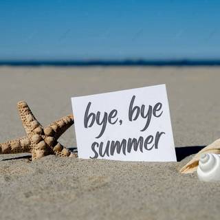 Summer good bye wallpaper