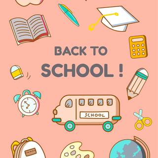 Autumn back to school wallpaper
