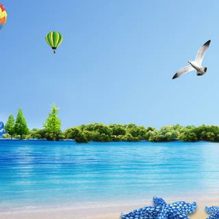 Summer is over wallpaper