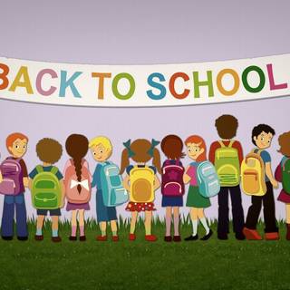Autumn back to school wallpaper