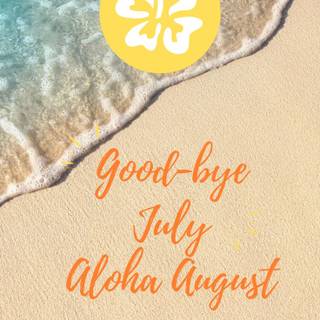Summer good bye wallpaper