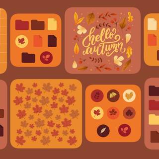Organizer desktop autumn wallpaper