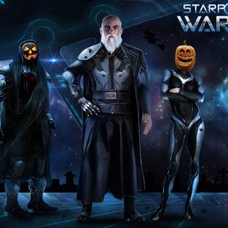 Halloween gaming PC wallpaper