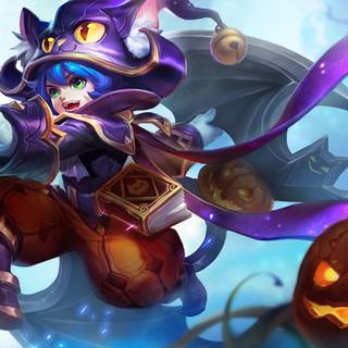 Halloween gaming PC wallpaper