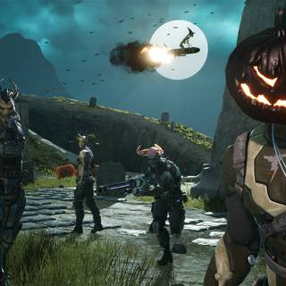 Halloween gaming PC wallpaper