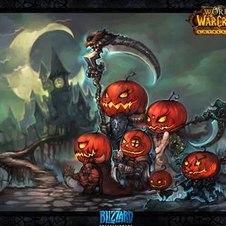 Halloween gaming PC wallpaper
