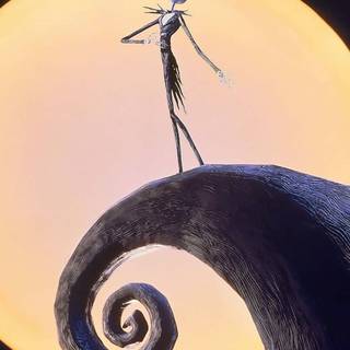 Halloween town iPhone wallpaper