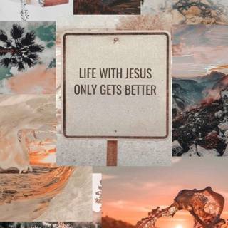 Summer and Jesus wallpaper