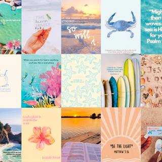 Summer and Jesus wallpaper