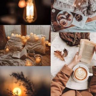 Fall autumn cozy wallpaper