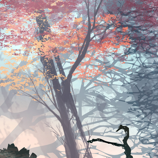 5120x1440 autumn anime wallpaper