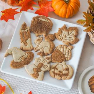 Autumn cookies wallpaper