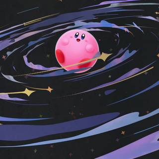 Halloween Kirby PC wallpaper