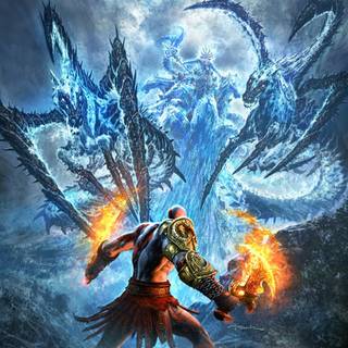 Kratos God of War III wallpaper