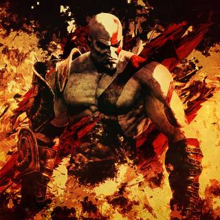 Kratos God of War III wallpaper