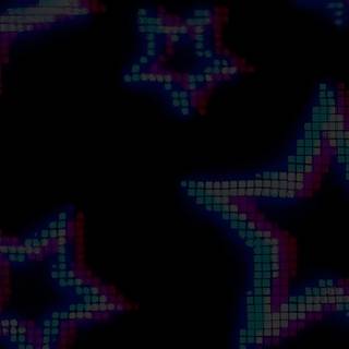 Pixel neon wallpaper