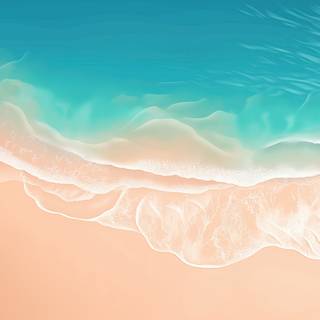 Beach iOS wallpaper