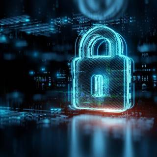 Digital lock wallpaper